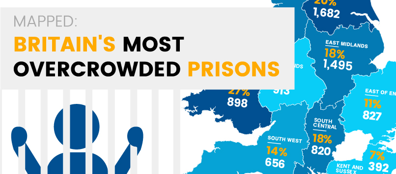 REVEALED Where Are Britain s Most Overcrowded Prisons Locksmith REVEALED Where Are Britain s Most Overcrowded Prisons Locksmith